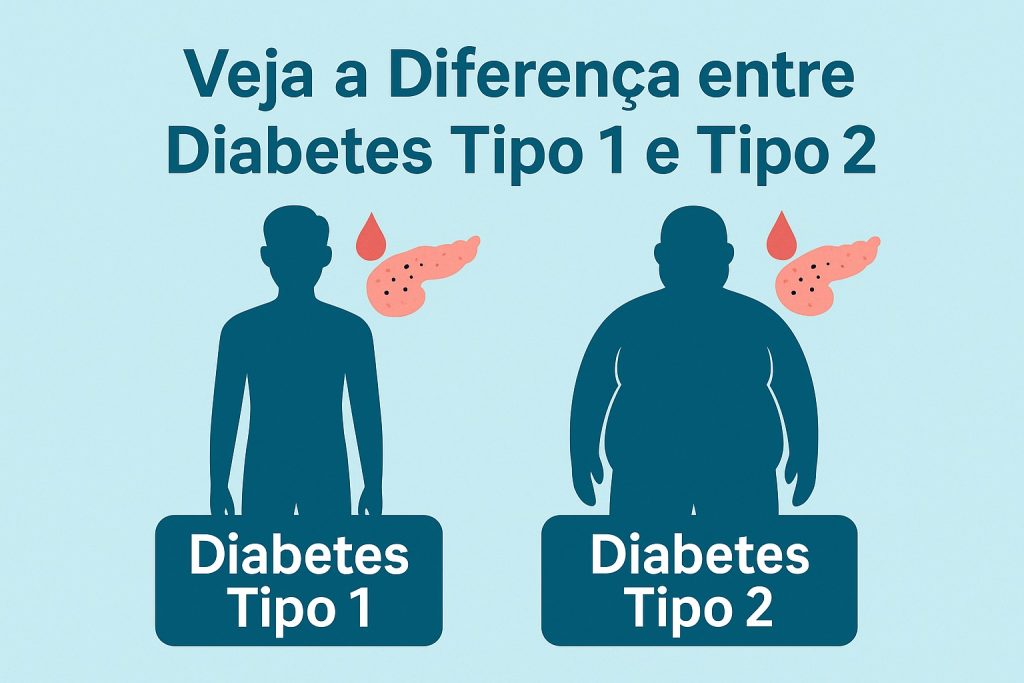 Diabetes Tipo 1 e Tipo 2