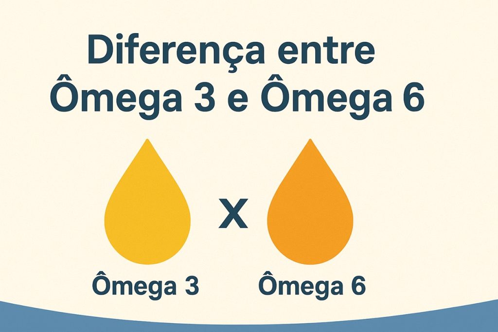 Diferença entre Ômega 3 e Ômega 6